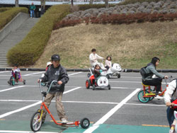 おもしろ自転車 あそぶ 鳥居平やまびこ公園